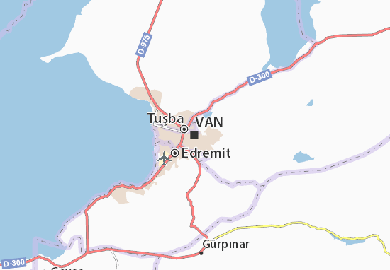 Mapa Van