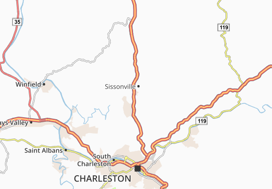 Sissonville Map