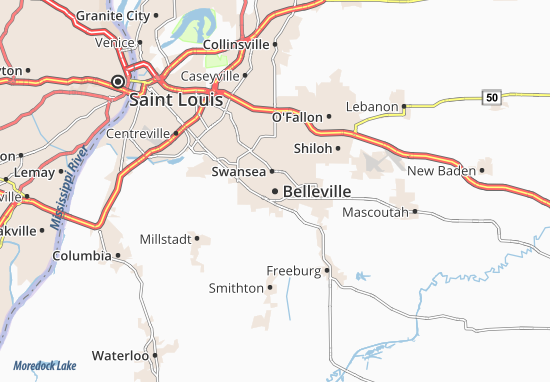 Belleville Map