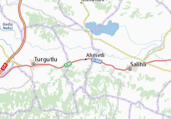 Kaart Plattegrond Ahmetli