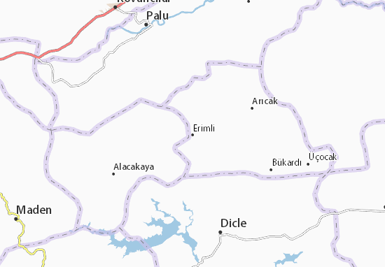 Mapa Erimli