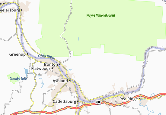 Kaart Plattegrond Kitts Hill