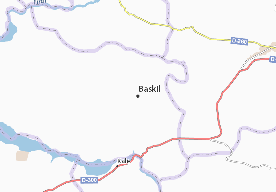 Kaart Plattegrond Baskil