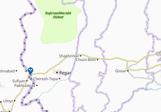 Shakhrinav Map