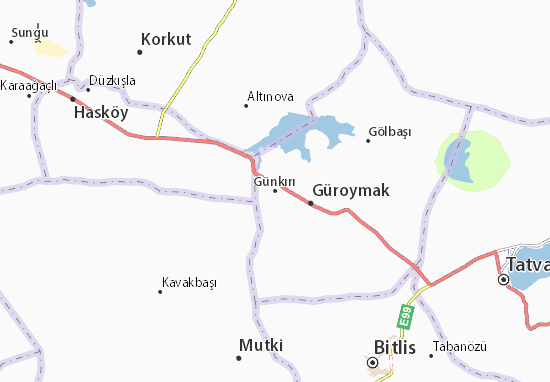Günkırı Map