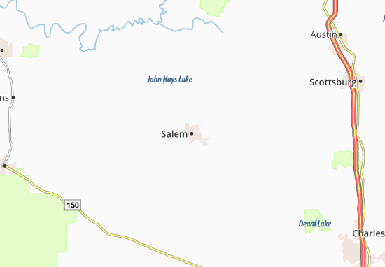 Carte-Plan Salem