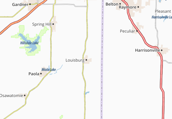 Kaart Plattegrond Louisburg