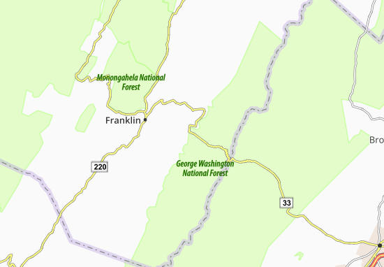 Mapa Brandywine