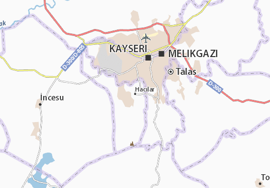 Hacılar Map