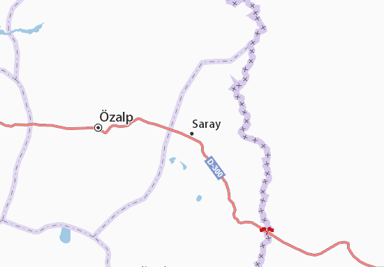 Kaart Plattegrond Saray