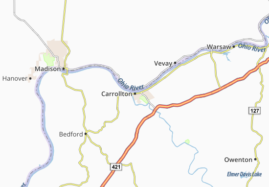 Carrollton Map