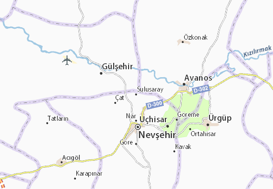 Karte Stadtplan Sulusaray