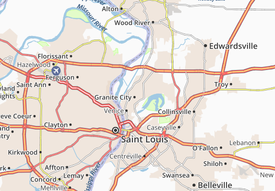 Granite City Map