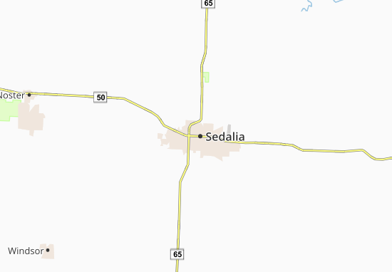 Sedalia Map