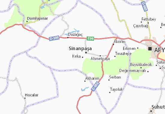 Kırka Map