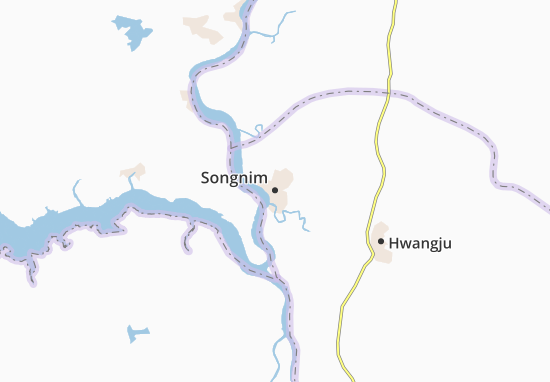 Karte Stadtplan Songnim
