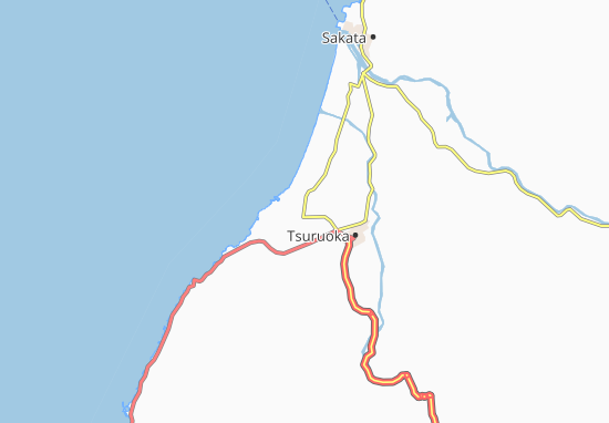 Karte Stadtplan Tomoe