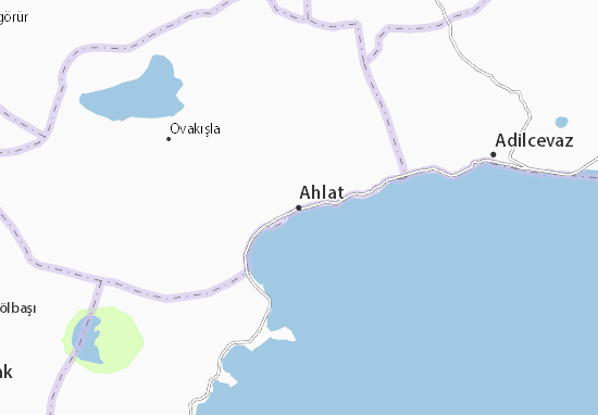 Mapa Ahlat