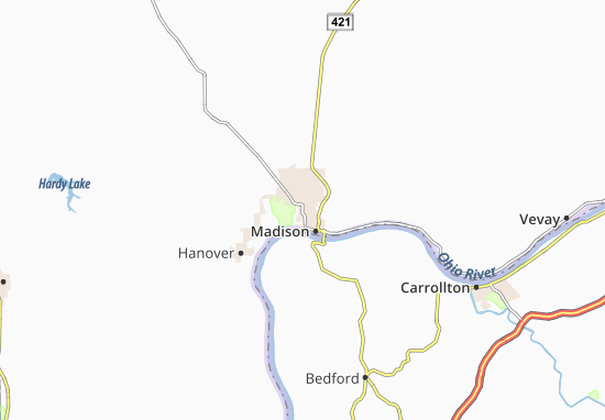 Mapa Madison