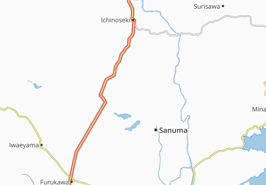 Mapa Wakayanagi