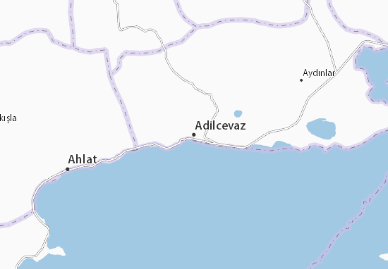 Kaart Plattegrond Adilcevaz