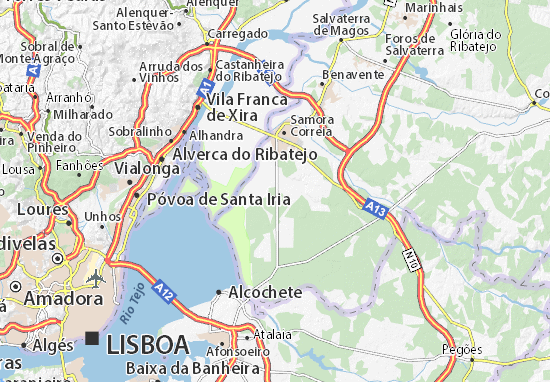 Karte Stadtplan Santo Isidro