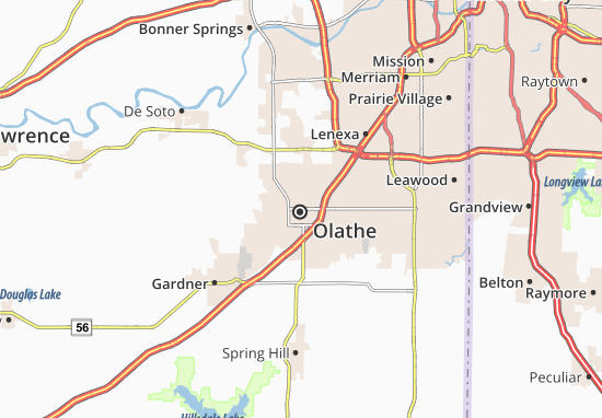 Olathe Map