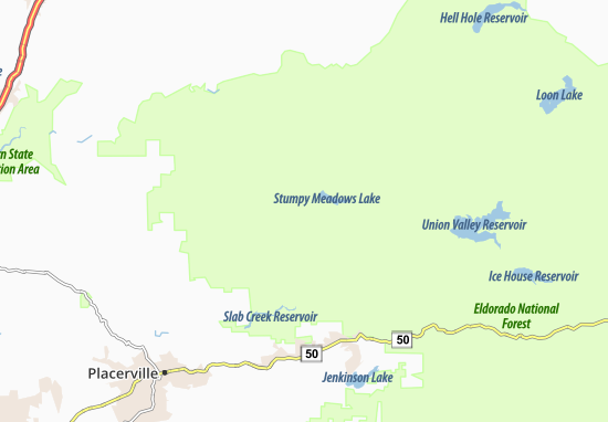 North El Dorado Map