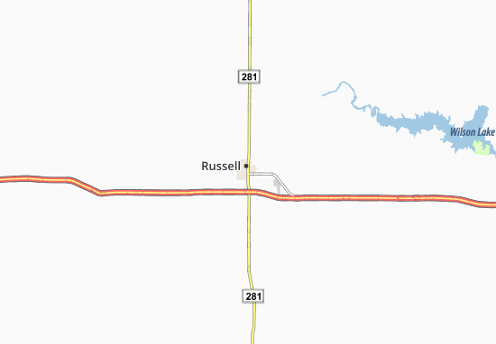 Mapa Russell