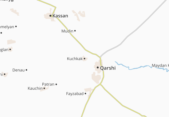 Kuchkak Map