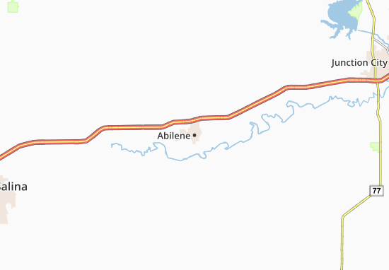 Mapa Abilene