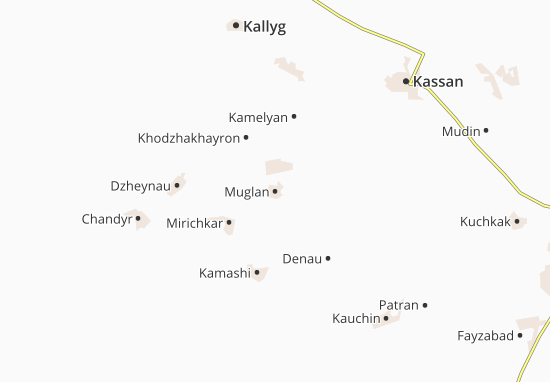 Mapa Muglan