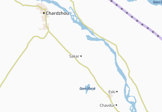 Mapa Sakar