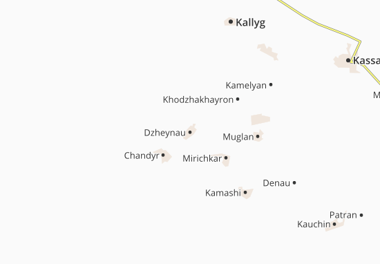 Dzheynau Map