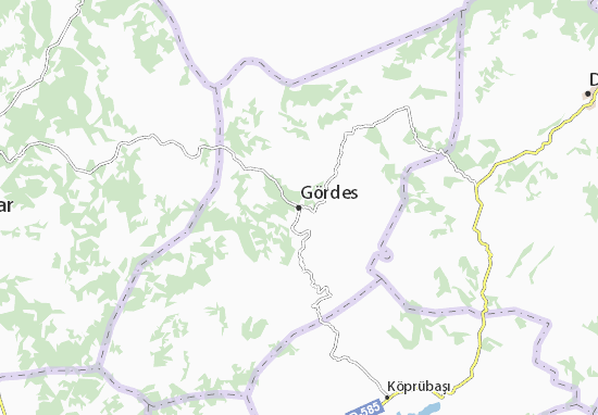 Mapa Gördes