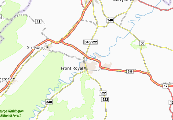 Mapa Riverton Junction
