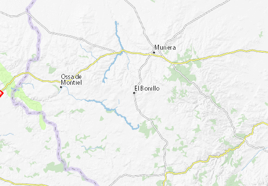 Karte Stadtplan El Bonillo