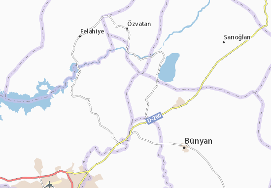 Kaart Plattegrond Karatay
