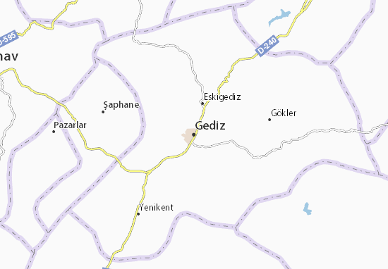 Gediz Map
