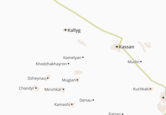 Kaart Plattegrond Kamelyan