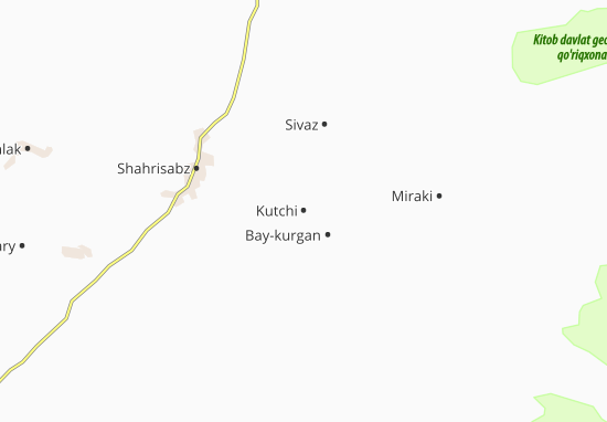 Kaart Plattegrond Kutchi
