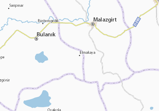 Mapa Elmakaya