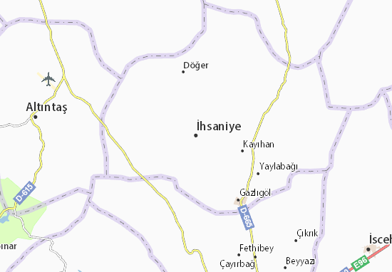 İhsaniye Map