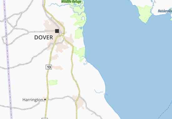 Mapa Bowers