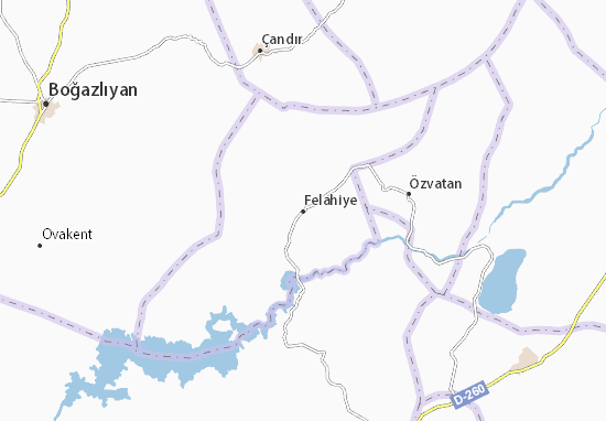 Kaart Plattegrond Felahiye