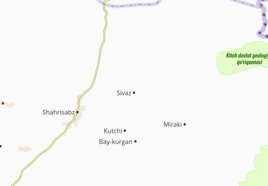 Mapa Sivaz