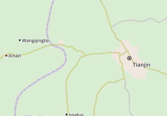 Karte Stadtplan Yangliuqing