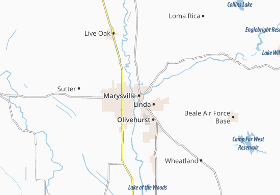 Mapa Marysville
