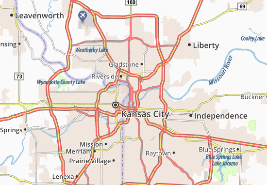 North Kansas City Map