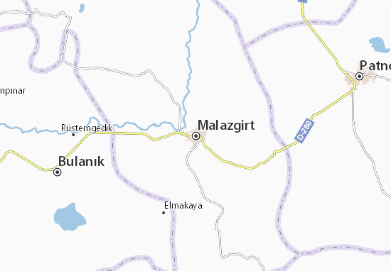 Kaart Plattegrond Malazgirt